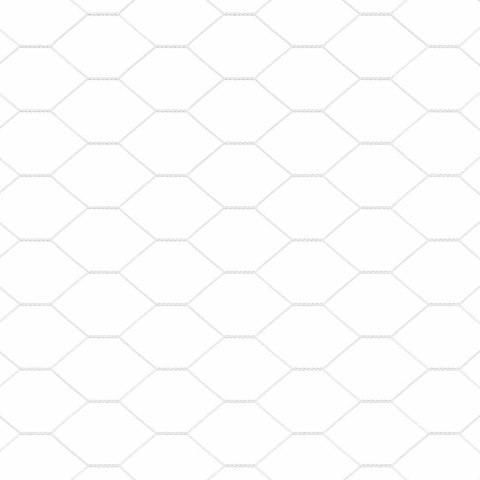 OGRODZENIE Z SŁUPKIEM SREBRNY 1,6X 50M STAL