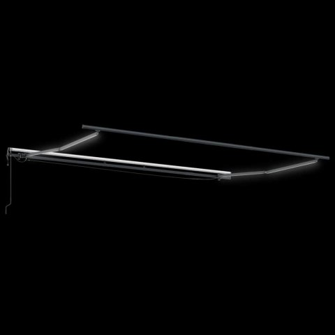 MARKIZA TARASOWA ELEKTRYCZNA 400X350 CM Z PILOTEM OGRODOWA ZWIJANA CZERWONA