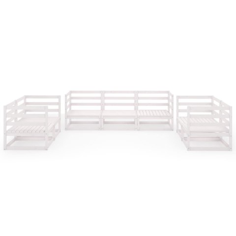 7-CZ. ZESTAW MEBLI WYPOCZYNKOWYCH DO OGRODU BIAŁY SOSNOWY