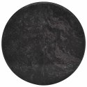 BLAT DO STOŁU CZARNY Ø50X2,5CM MARMUR