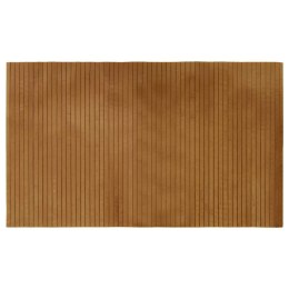 DYWAN PROSTOKĄTNY BRĄZOWY 60X100CM BAMBUSOWY