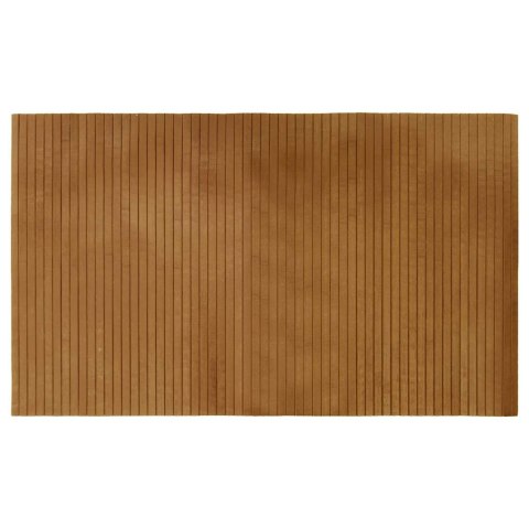 DYWAN PROSTOKĄTNY BRĄZOWY 60X100CM BAMBUSOWY