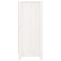 SZAFKA BIAŁA 40X35X80CM LITE DREWNO SOSNOWE