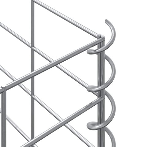 WYSOKIE DONICE GABIONOWE 3 SZT. 30X30X150CM ŻELAZO