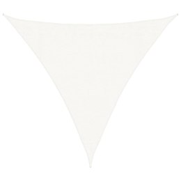 ŻAGIEL PRZECIWSŁONECZNY OGRODOWY MARKIZA TARAS TRÓJKĄTNY 3,6X3,6X3,6 M BIAŁY