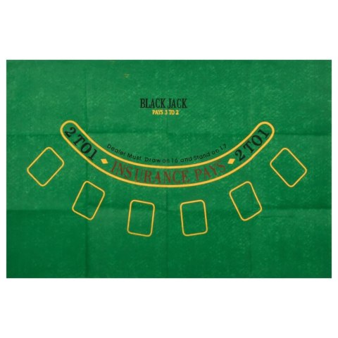 VidaXL Zestaw żetonów do pokera, 600 szt., 11,5 g