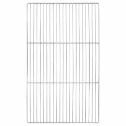 VidaXL Ruszt grillowy Srebrny 67 x 40 cm Stal nierdzewna