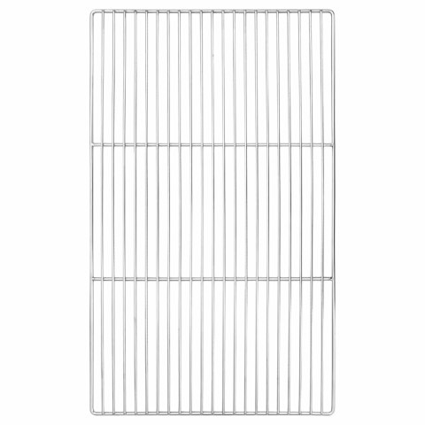 VidaXL Ruszt grillowy Srebrny 67 x 40 cm Stal nierdzewna