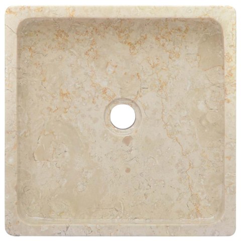 UMYWALKA KREMOWA 40X40X10CM MARMUROWA