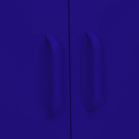 SZAFKA GRANATOWA 80X35X101,5CM STALOWA