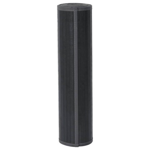 VidaXL Dywan prostokątny, szary, 60x300 cm, bambusowy