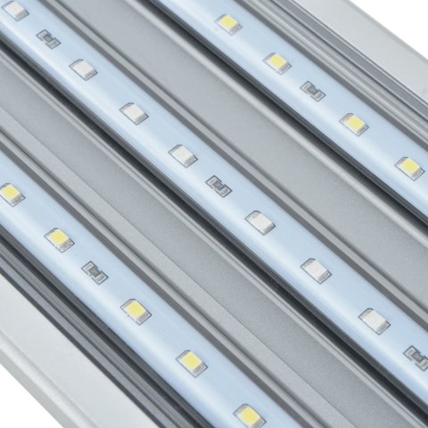 VidaXL Lampa LED do akwarium, IP67, aluminiowa, 80-90 cm