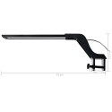 VidaXL Lampa LED do akwarium, z zaciskiem, 25-45 cm, niebiesko-biała