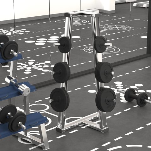 VidaXL Obciążniki żeliwne, 6 szt., 30 kg