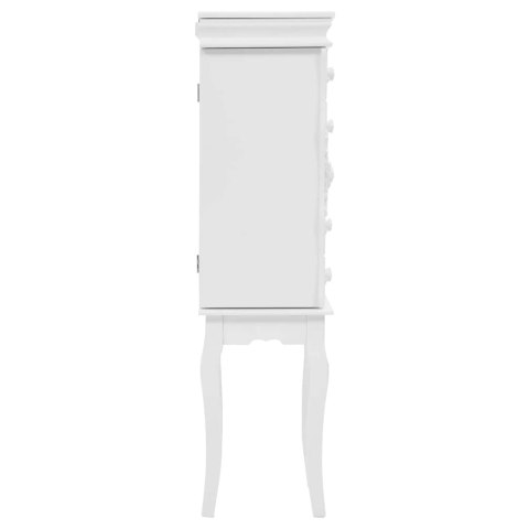 STOJĄCA SZAFKA NA BIŻUTERIĘ BIAŁA