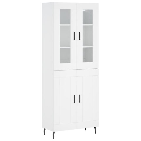 WITRYNA BIAŁA 69,5X34X180CM