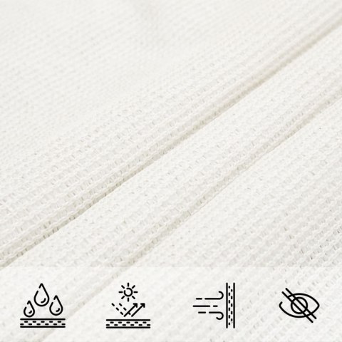 ŻAGIEL PRZECIWSŁONECZNY OGRODOWY MARKIZA TARAS 160G/M² BIAŁY 4X5X5 M