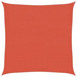VidaXL Żagiel przeciwsłoneczny, 160 g/m², terakotowy, 3,6x3,6 m, HDPE