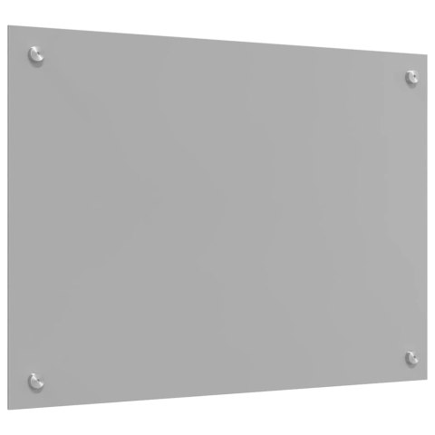 VidaXL Przód kuchenny 2 pcs Jasnoszary 70 x 50 cm szkło hartowane