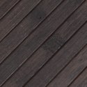 VidaXL Dywan prostokątny, ciemnobrązowy, 100x500 cm, bambusowy
