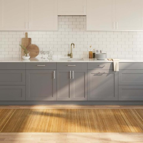 VidaXL Dywan prostokątny, naturalny, 100x400 cm, bambusowy