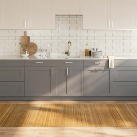 VidaXL Dywan prostokątny, naturalny, 100x500 cm, bambusowy