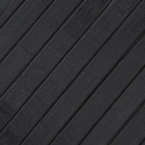 VidaXL Dywan prostokątny, szary, 80x400 cm, bambusowy