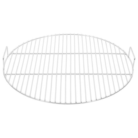 VidaXL Ruszt do grilla, z uchwytami, Ø54 cm, stal nierdzewna 304