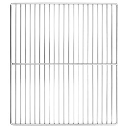 VidaXL Ruszt grillowy Srebrny 45 x 40 cm Stal nierdzewna