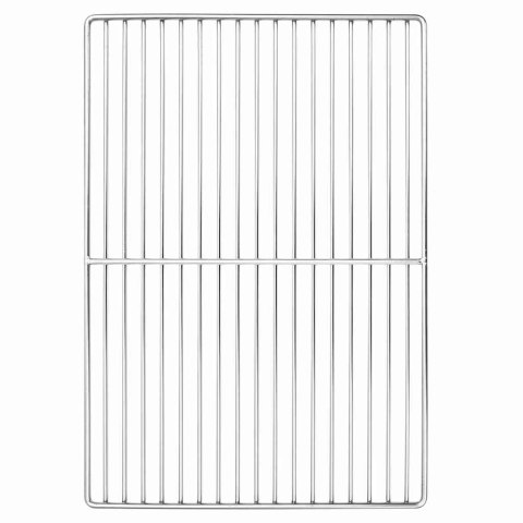 VidaXL Ruszt grillowy Srebrny 47 x 32,5 cm Stal nierdzewna