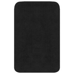 2-CZĘŚCIOWY ZESTAW MAT ŁAZIENKOWYCH TKANINA ANTRACYTOWY