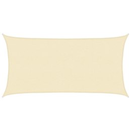 ŻAGIEL PRZECIWSŁONECZNY OGRODOWY MARKIZA TARAS 160G/M² KREMOWY 2,5X5 M