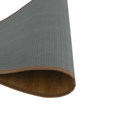 VidaXL Dywan okrągły, brązowy, 60 cm, bambusowy