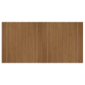 DYWAN PROSTOKĄTNY BRĄZOWY 100X200CM BAMBUSOWY