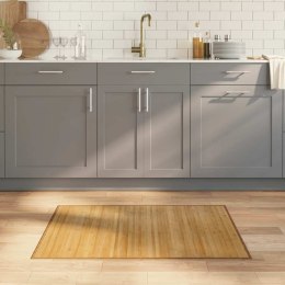 DYWAN PROSTOKĄTNY NATURALNY 70X100CM BAMBUSOWY