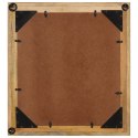 VidaXL Lustro łazienkowe, 55x1x60 cm, szkło i lite drewno mango