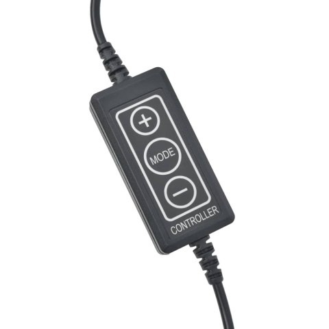 VidaXL Lampa LED do akwarium, IP67, aluminiowa, 120-130 cm