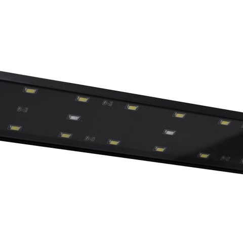VidaXL Lampa LED do akwarium, z zaciskami, 55-70 cm, niebiesko-biała