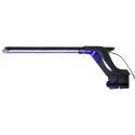 VidaXL Lampa LED do akwarium, z zaciskiem, 35-55 cm, niebiesko-biała