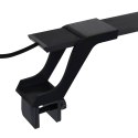 VidaXL Lampa LED do akwarium, z zaciskiem, 35-55 cm, niebiesko-biała