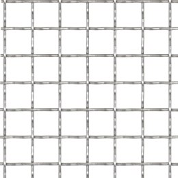 VidaXL Siatka ogrodzeniowa, stal nierdzewna, 100x85 cm, 11x11x2 mm
