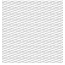 VidaXL Siatka ogrodzeniowa, stal nierdzewna, 100x85 cm, 30x17x2,5 mm
