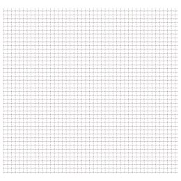 VidaXL Siatka ogrodzeniowa, stal nierdzewna, 100x85 cm, 31x31x3 mm