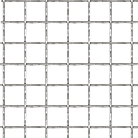 VidaXL Siatka ogrodzeniowa, stal nierdzewna, 100x85 cm, 31x31x3 mm