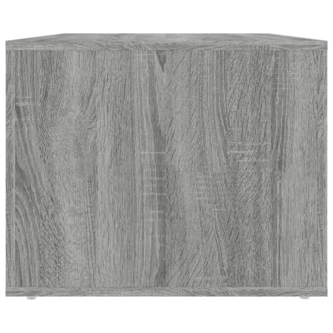 STOLIK KAWOWY SZARY DĄB SONOMA 80X50X40CM DREWNOPOCHODNY