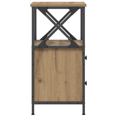 SZAFKI NOCNE 2 SZT. DĄB ARTISAN 34X35,5X70CM