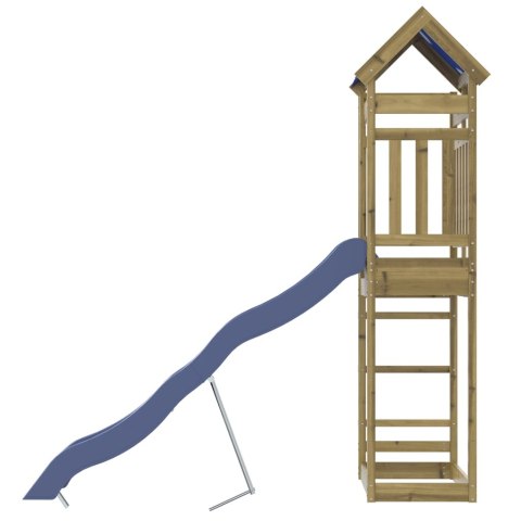 VidaXL Plac zabaw do ogrodu, impregnowane drewno sosnowe