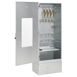 WĘDZARNIA DOMOWA 110CM Z OKNEM GENERATOR ZIMNEGO DYMU ZESTAW WIÓRY 1KG STAL