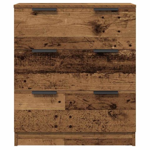 KOMODY 3 SZT. STARE DREWNO 60X30X70CM