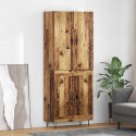 VidaXL Highboard 2 pcs Stare drewno Materiał drewnopochodny